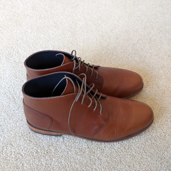 Nisolo 11.5 Men's Leather Chukka boots - Picture 2 of 4